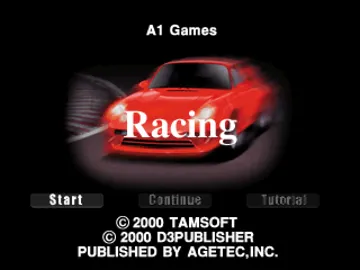 Racing (US) screen shot title